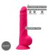 SILEXD MODELO 1 PENE REALISTICO SILICONA PREMIUM SILEXPAN FUCSIA 24 CM