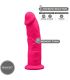 SILEXD MODELO 2 PENE REALISTICO SILICONA PREMIUM SILEXPAN FUCSIA 19 CM