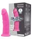 SILEXD MODELO 2 PENE REALISTICO SILICONA PREMIUM SILEXPAN ROSA FLUORESCENTE 15 CM