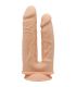 SILEXD MODELO 1 PENE REALISTICO DOBLE PENETRACION VIBRADOR SILICONA PREMIUM SILEXPAN 175 195 CM