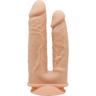 SILEXD MODELO 1 PENE REALISTICO DOBLE PENETRACION VIBRADOR SILICONA PREMIUM SILEXPAN 175 195 CM