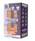 SILEXD MODELO 1 PENE REALISTICO DOBLE PENETRACION VIBRADOR SILICONA PREMIUM SILEXPAN 175 195 CM