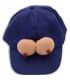 DIABLO PICANTE GORRA CON TETAS AZUL