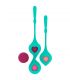 SET DEVA RITUAL ENTRENAMIENTO PELVICO VERDE AQUA