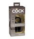 KING COCK ELITE ANILLO CON TESTICULOS DE SILICONA VIBRADOR