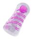 PRETTY LOVE MASTURBADOR MASCULINO FANTASY ESPIRAL INTERNA Y BOLAS TRANSPARENTE