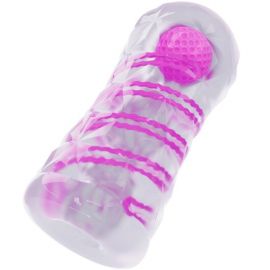 PRETTY LOVE MASTURBADOR MASCULINO FANTASY ESPIRAL INTERNA Y BOLAS TRANSPARENTE