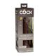 KING COCK ELITE DILDO REALISTICO SILICONA 178 CM MARRON