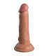 KING COCK ELITE DILDO REALISTICO VIBRADOR SILICONA 152 CM CARAMELO