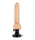 BASECOCK VIBRADOR REALISTICO CONTROL REMOTO NATURAL CON TESTICULOS 195 CM O 4 CM