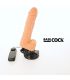 BASECOCK VIBRADOR REALISTICO CONTROL REMOTO NATURAL 185 CM O 4CM