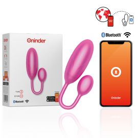 ONINDER DENVER HUEVO VIBRADOR ROSA 7 X 27 CM APP GRATUITA