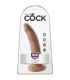 KING COCK PENE REALISTICO 175 CM CARAMELO