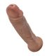 KING COCK PENE REALISTICO 24 CM CARAMELO