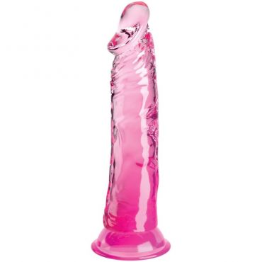 KING COCK CLEAR PENE REALISTICO 197 CM ROSA