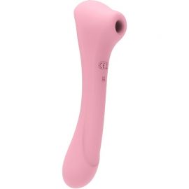 FEMINTIMATE DAISY MASSAGER SUCCIONADOR Y VIBRADOR ROSA