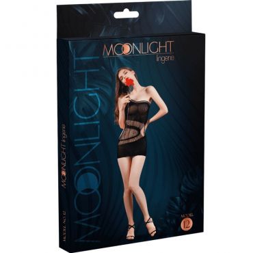 MOONLIGHT MODELO 12 VESTIDO NEGRO TALLA UNICA