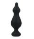 ADRIEN LASTIC AMUSE PLUG ANAL SILICONA NEGRO TALLA L