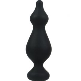 ADRIEN LASTIC AMUSE PLUG ANAL SILICONA NEGRO TALLA L