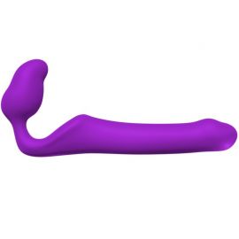 ADRIEN LASTIC QUEENS STRAP ON FLEXIBLE VIOLETA TALLA M