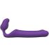 ADRIEN LASTIC QUEENS STRAP ON FLEXIBLE VIOLETA TALLA L