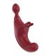 ADRIEN LASTIC FUSION TRIPLE ESTIMULADOR CLITORIS G SPOT ROJO