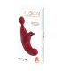 ADRIEN LASTIC FUSION TRIPLE ESTIMULADOR CLITORIS G SPOT ROJO