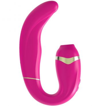 ADRIEN LASTIC MYaG SUCCIONADOR CLITORIS Y ESTIMULADOR G SPOT ROSA