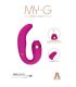 ADRIEN LASTIC MYaG SUCCIONADOR CLITORIS Y ESTIMULADOR G SPOT ROSA