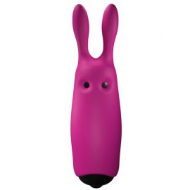 ADRIEN LASTIC LASTIC POCKET VIBRADOR DE BOLSILLO CONEJO ROSA