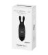 ADRIEN LASTIC LASTIC POCKET VIBRADOR DE BOLSILLO CONEJO NEGRO