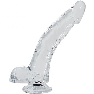 ALIVE STALLION PENE REALISTICO TRANSPARENTE 22 CM