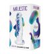 ALIVE MAJESTIC PENE REALISTICO TRANSPARENTE 147 CM