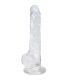 ALIVE LUSTY PENE REALISTICO TRANSPARENTE 18 CM