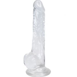 ALIVE LUSTY PENE REALISTICO TRANSPARENTE 18 CM