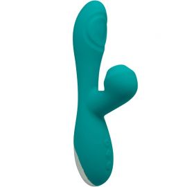 ALIVE CARIBBEAN SHINE VIBRADOR SUCCIONADOR AZUL