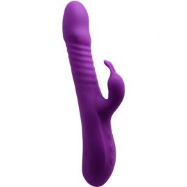 ALIVE ROMAX VIBRADOR RABBIT SILICONA VIOLETA