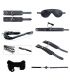 ALIVE SECRET DESIRES KIT 7 PIEZAS BDSM NEGRO