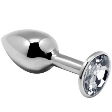 ALIVE ANAL PLEASURE MINI PLUG METAL BLANCO TALLA S