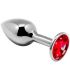 ALIVE ANAL PLEASURE MINI PLUG METAL ROJO TALLA L