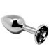 ALIVE ANAL PLEASURE MINI PLUG METAL NEGRO TALLA S