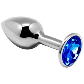 ALIVE ANAL PLEASURE MINI PLUG METAL AZUL TALLA S