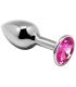 ALIVE ANAL PLEASURE MINI PLUG METAL ROSA TALLA S