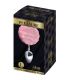 ALIVE ANAL PLEASURE PLUG LISO METAL POMPON ROSA TALLA S