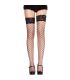 LEG AVENUE MEDIAS DE RED ENCAJE NEGRO