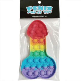 KHEPER GAMES JUGUETE ANTIESTRES PENIS POP IT MULTICOLOR