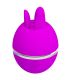 PRETTY LOVE VIBRADOR DE SILICONA REDONDO GEMINI BALL MORADO