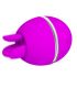 PRETTY LOVE VIBRADOR DE SILICONA REDONDO GEMINI BALL MORADO