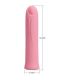 PRETTY LOVE CURTIS MINI VIBRADOR SUPER POWER 12 VIBRACIONES SILICONA ROSA