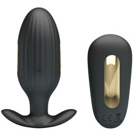 PRETTY LOVE KELLY PLUG ANAL VIBRADOR RECARGABLE NEGRO